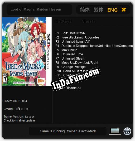 Lord of Magna: Maiden Heaven: Cheats, Trainer +11 [dR.oLLe]