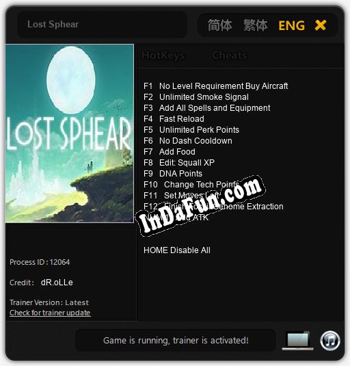 Lost Sphear: Cheats, Trainer +13 [dR.oLLe]