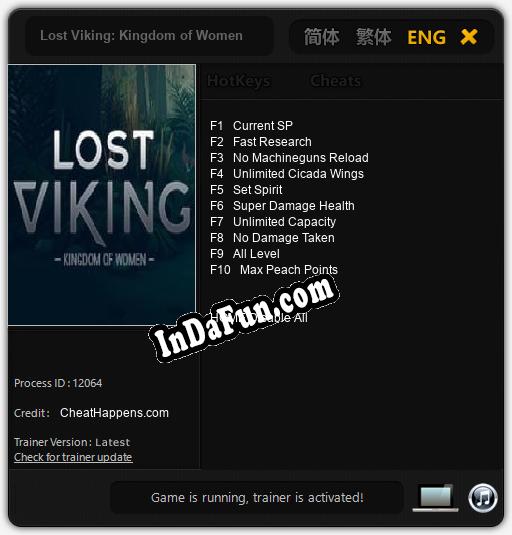 Lost Viking: Kingdom of Women: TRAINER AND CHEATS (V1.0.48)