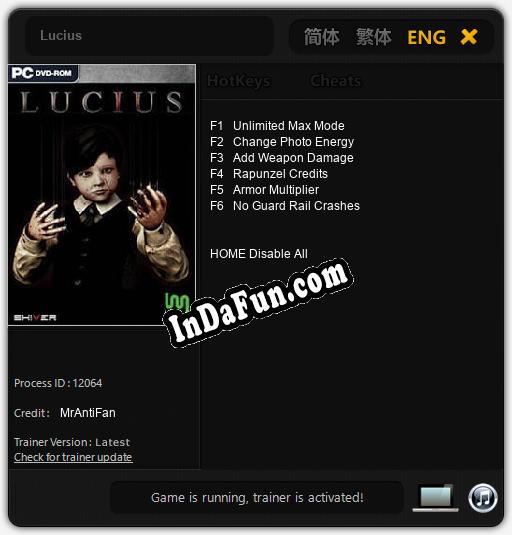 Trainer for Lucius [v1.0.3]