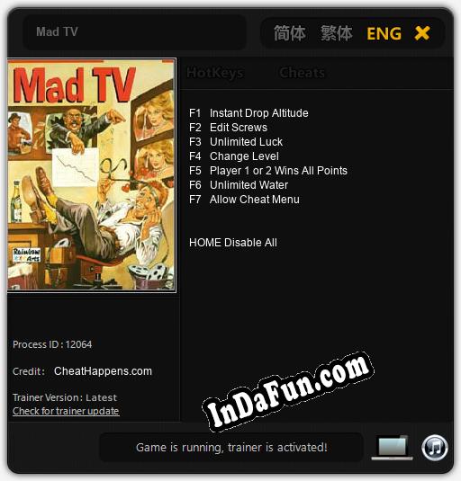 Trainer for Mad TV [v1.0.3]