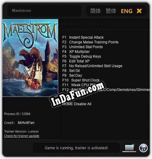 Maelstrom: Trainer +12 [v1.7]