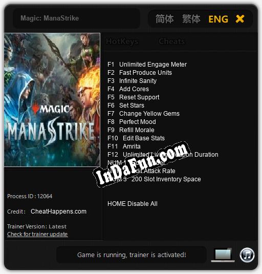 Magic: ManaStrike: Trainer +15 [v1.8]