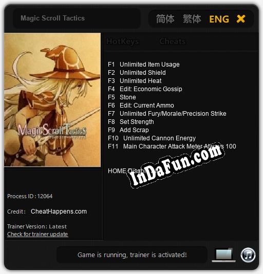 Magic Scroll Tactics: TRAINER AND CHEATS (V1.0.83)