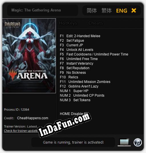 Magic: The Gathering Arena: TRAINER AND CHEATS (V1.0.83)