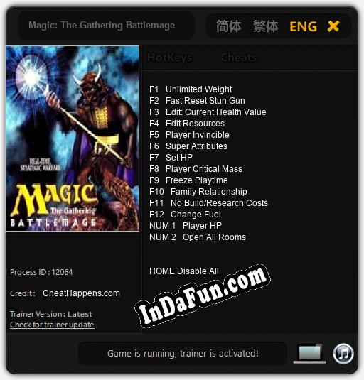 Magic: The Gathering Battlemage: Cheats, Trainer +14 [CheatHappens.com]