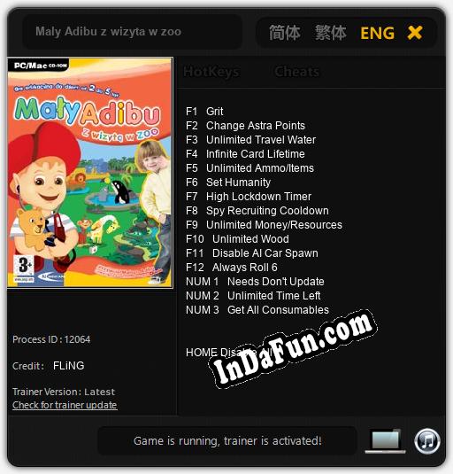 Maly Adibu z wizyta w zoo: Cheats, Trainer +15 [FLiNG]