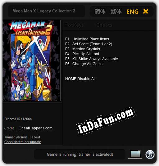 Mega Man X Legacy Collection 2: Trainer +6 [v1.3]