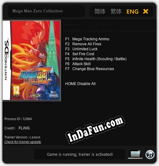 Mega Man Zero Collection: Trainer +7 [v1.3]