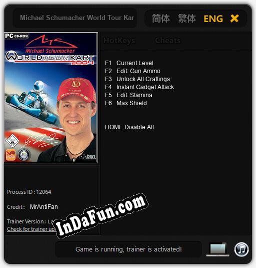 Michael Schumacher World Tour Kart 2004: Trainer +6 [v1.7]