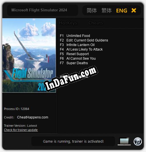 Microsoft Flight Simulator 2024: TRAINER AND CHEATS (V1.0.65)