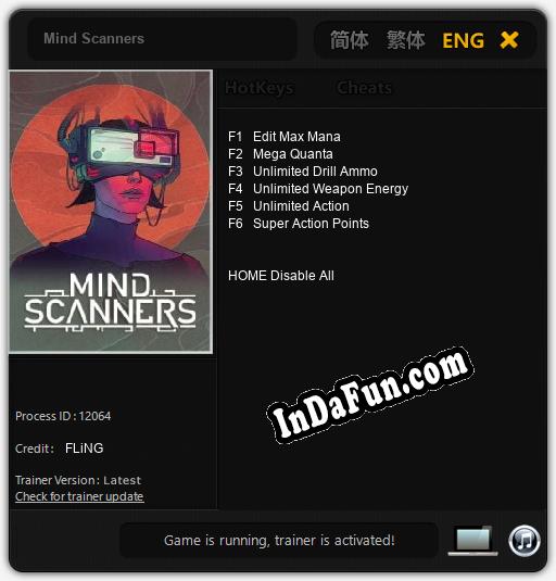 Mind Scanners: Trainer +6 [v1.2]