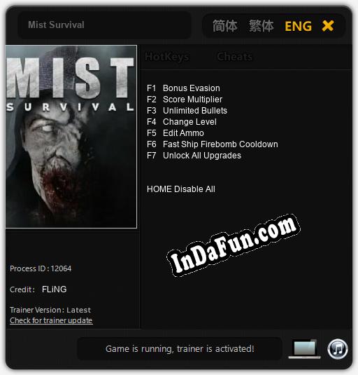 Mist Survival: Cheats, Trainer +7 [FLiNG]