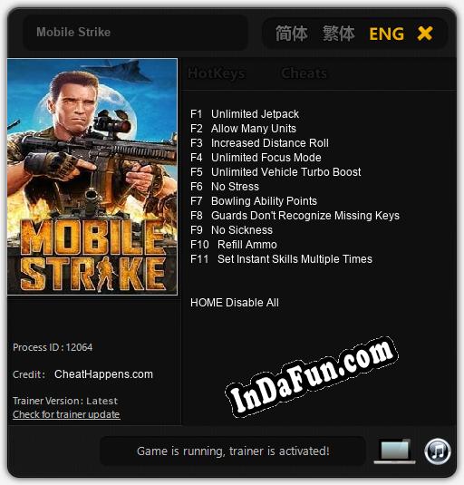 Trainer for Mobile Strike [v1.0.1]