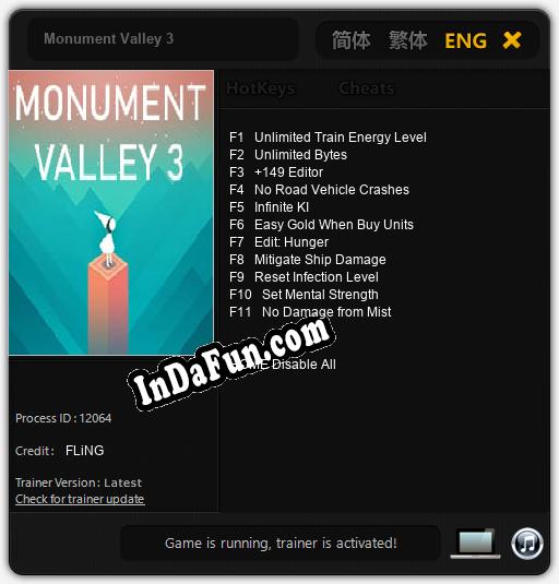 Monument Valley 3: Cheats, Trainer +11 [FLiNG]