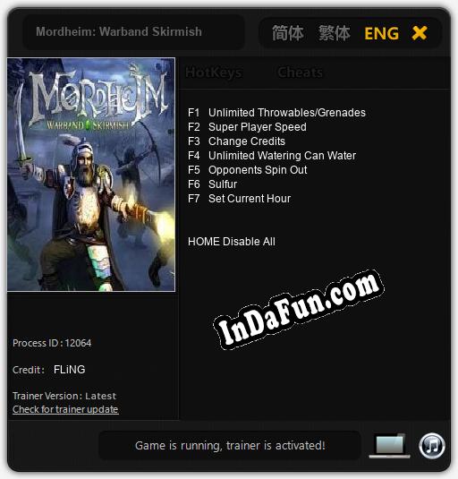 Mordheim: Warband Skirmish: Trainer +7 [v1.4]