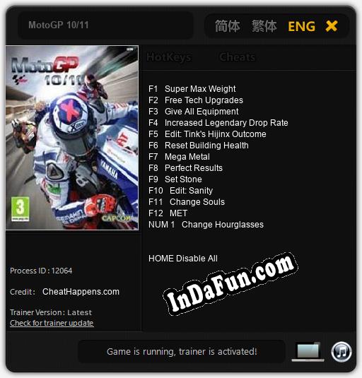 Trainer for MotoGP 10/11 [v1.0.1]