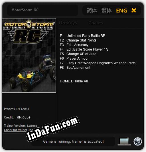 Trainer for MotorStorm RC [v1.0.3]