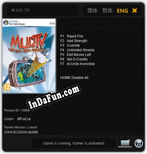 Trainer for M.U.D. TV [v1.0.4]