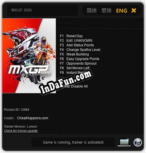 MXGP 2020: Trainer +9 [v1.5]