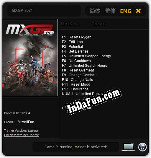 Trainer for MXGP 2021 [v1.0.5]