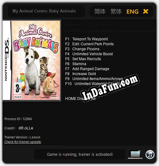 My Animal Centre: Baby Animals: Cheats, Trainer +10 [dR.oLLe]