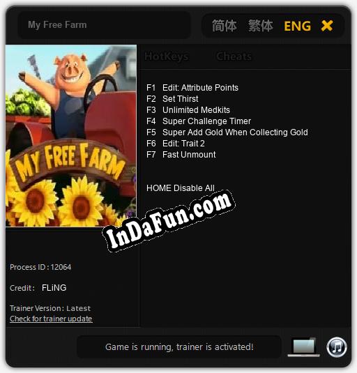 My Free Farm: TRAINER AND CHEATS (V1.0.32)