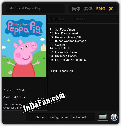 My Friend Peppa Pig: Trainer +9 [v1.6]