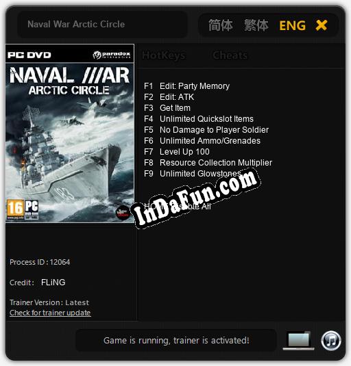 Trainer for Naval War Arctic Circle [v1.0.2]
