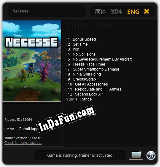 Necesse: TRAINER AND CHEATS (V1.0.32)