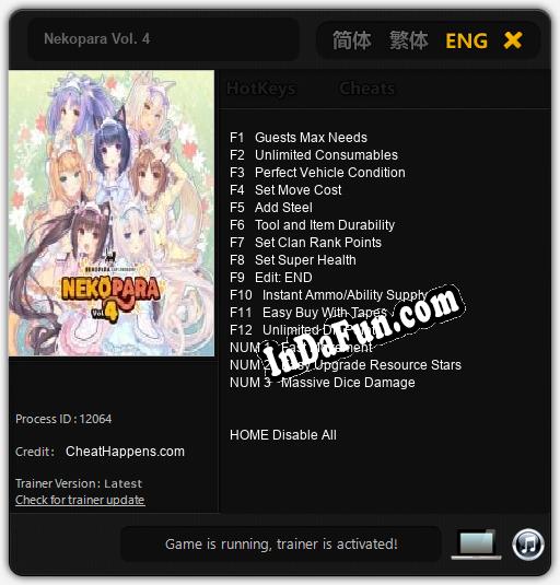 Nekopara Vol. 4: Trainer +15 [v1.6]