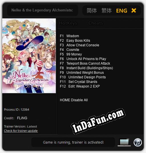 Nelke & the Legendary Alchemists: Ateliers of the New World: TRAINER AND CHEATS (V1.0.68)