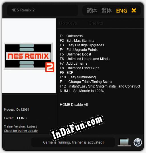 NES Remix 2: Trainer +13 [v1.9]