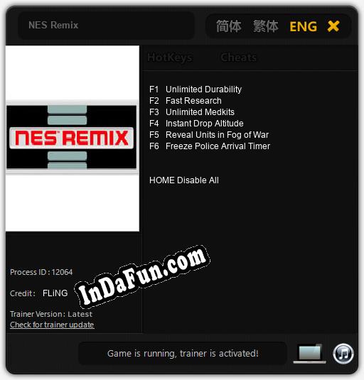 NES Remix: Trainer +6 [v1.6]