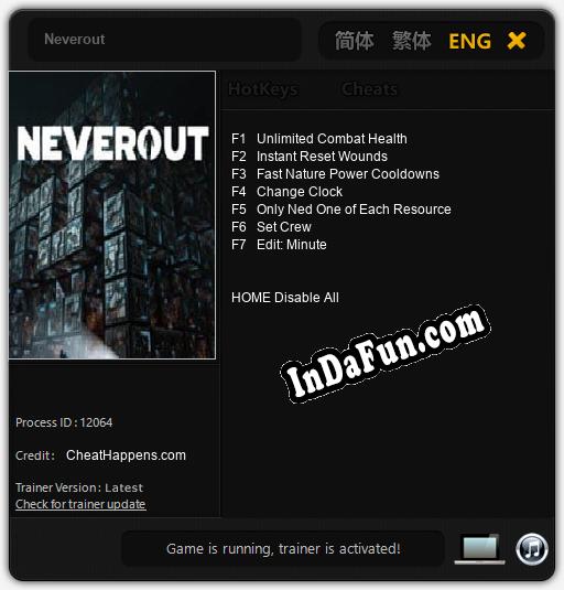 Trainer for Neverout [v1.0.3]