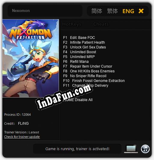 Nexomon: Cheats, Trainer +11 [FLiNG]