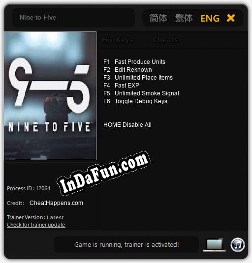 Nine to Five: TRAINER AND CHEATS (V1.0.87)