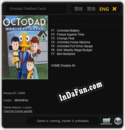 Octodad: Dadliest Catch: Trainer +7 [v1.4]