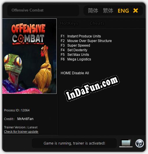 Offensive Combat: Cheats, Trainer +6 [MrAntiFan]