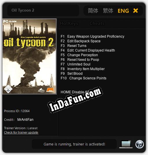 Oil Tycoon 2: Cheats, Trainer +10 [MrAntiFan]