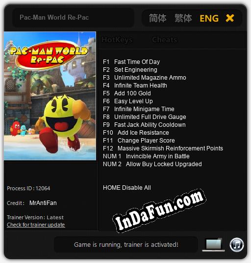 Pac-Man World Re-Pac: Trainer +14 [v1.8]