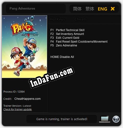 Pang Adventures: TRAINER AND CHEATS (V1.0.78)