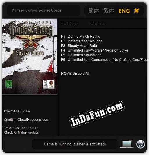 Panzer Corps: Soviet Corps: Trainer +6 [v1.2]