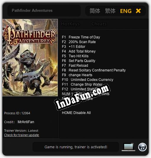 Pathfinder Adventures: Cheats, Trainer +14 [MrAntiFan]