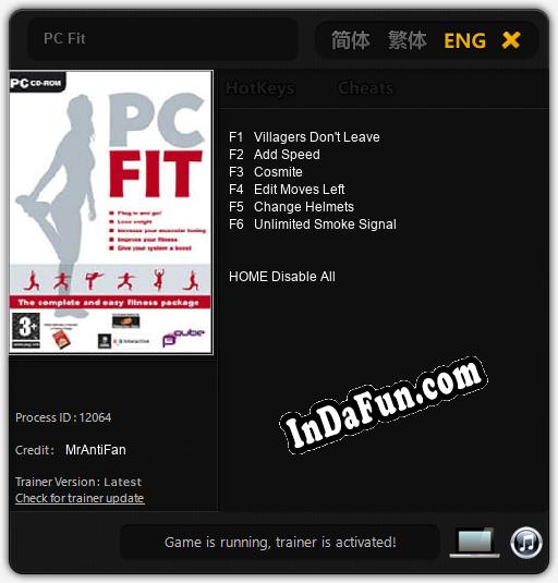 PC Fit: Cheats, Trainer +6 [MrAntiFan]