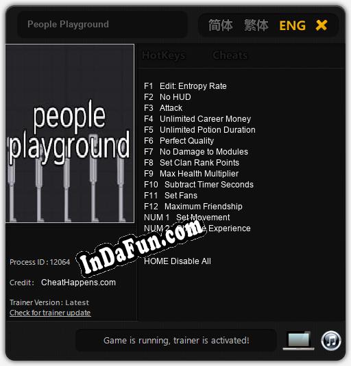 People Playground: TRAINER AND CHEATS (V1.0.52)