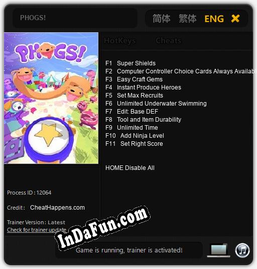 PHOGS!: TRAINER AND CHEATS (V1.0.51)