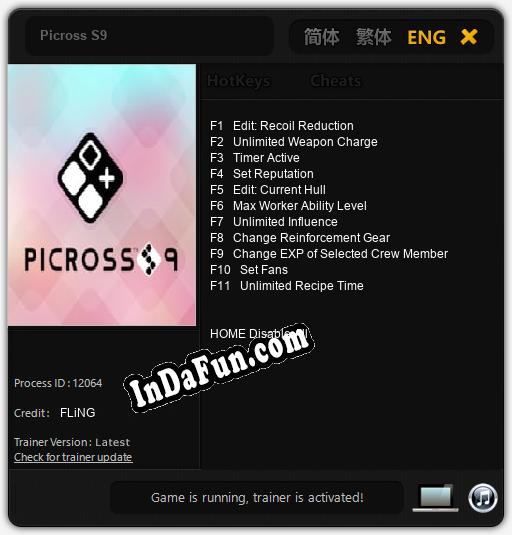 Trainer for Picross S9 [v1.0.1]