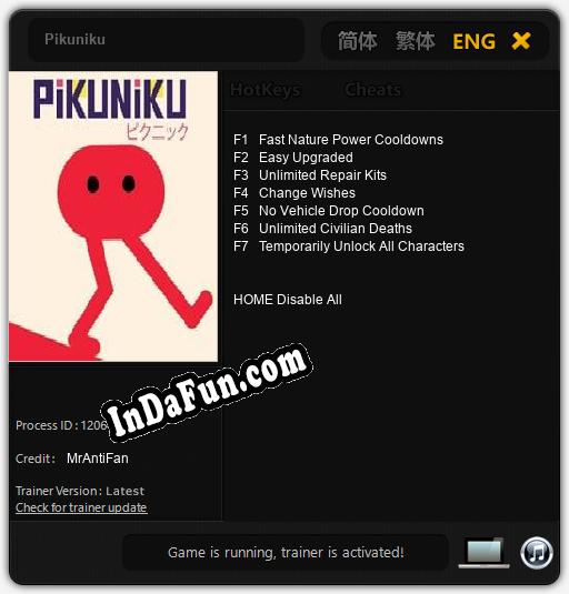 Pikuniku: Cheats, Trainer +7 [MrAntiFan]