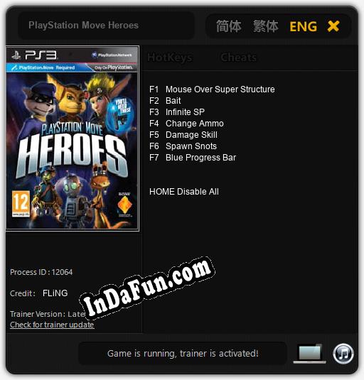 PlayStation Move Heroes: Cheats, Trainer +7 [FLiNG]